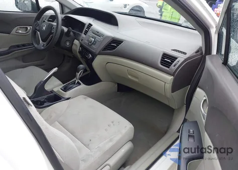 2012 Honda Civic Lx z USA, uszkodzony, nr VIN 19XFB2F54CE302941